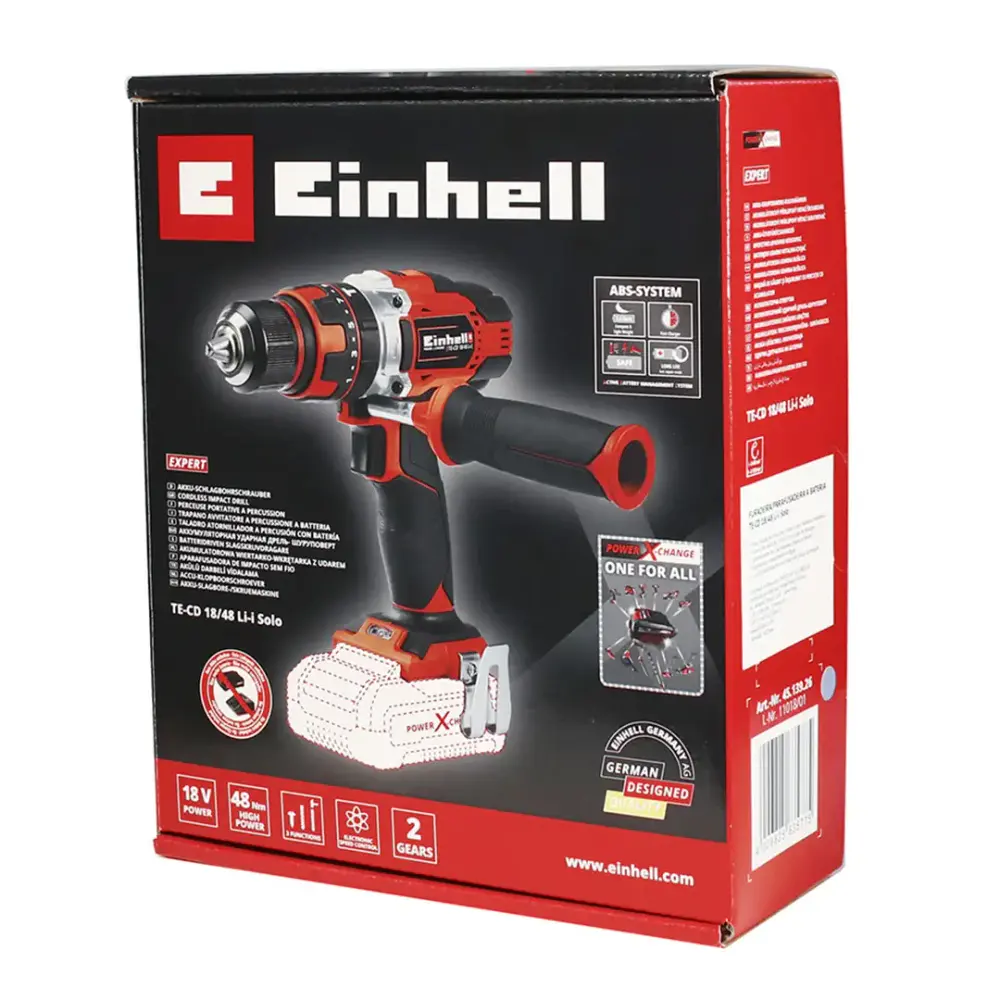 Parafusadeira furadeira de impacto 18V 1/2 POL sem bateria Einhell — fotografia 7