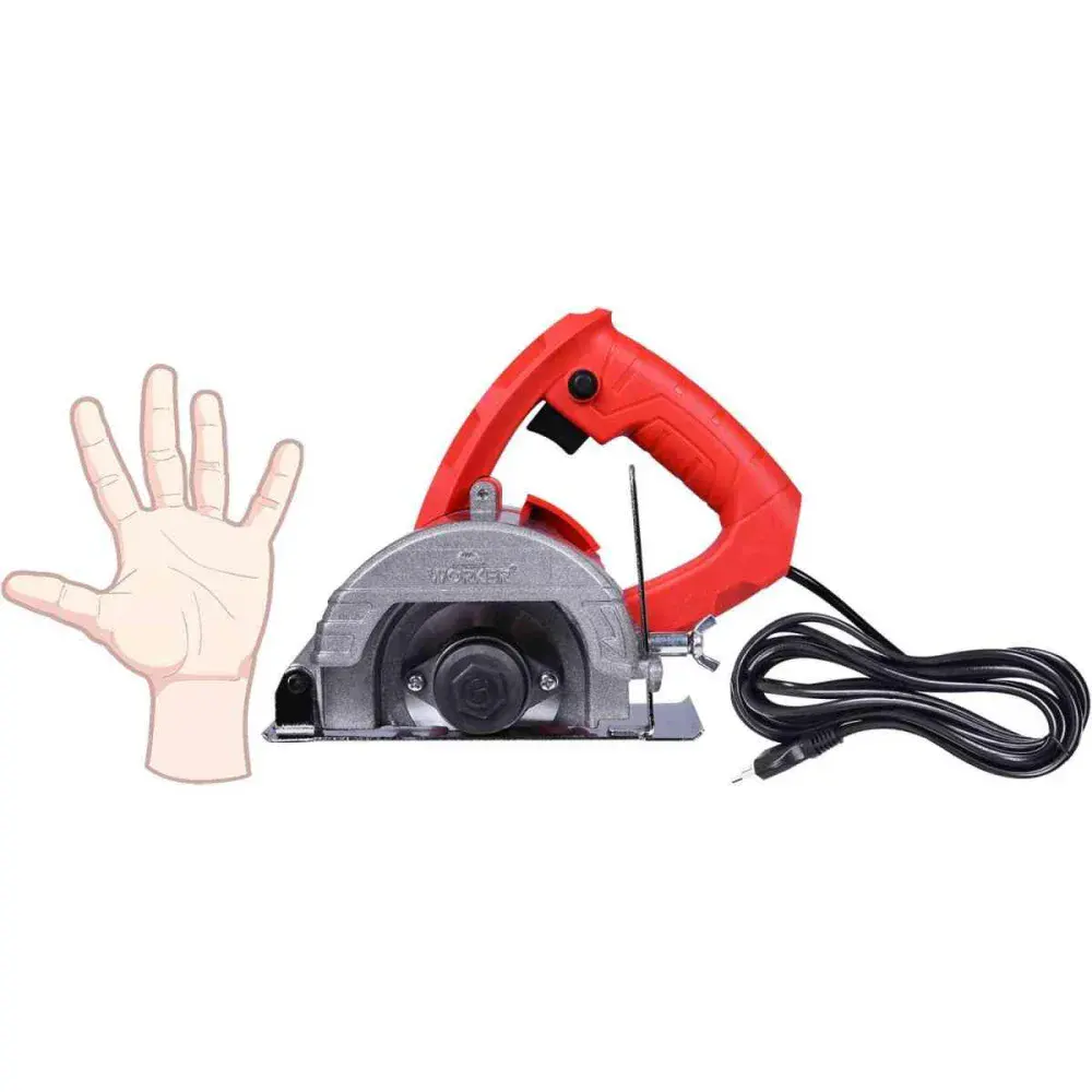 Serra mármore 4.3/8 20MM 12000RPM 1300W Worker — fotografia 5