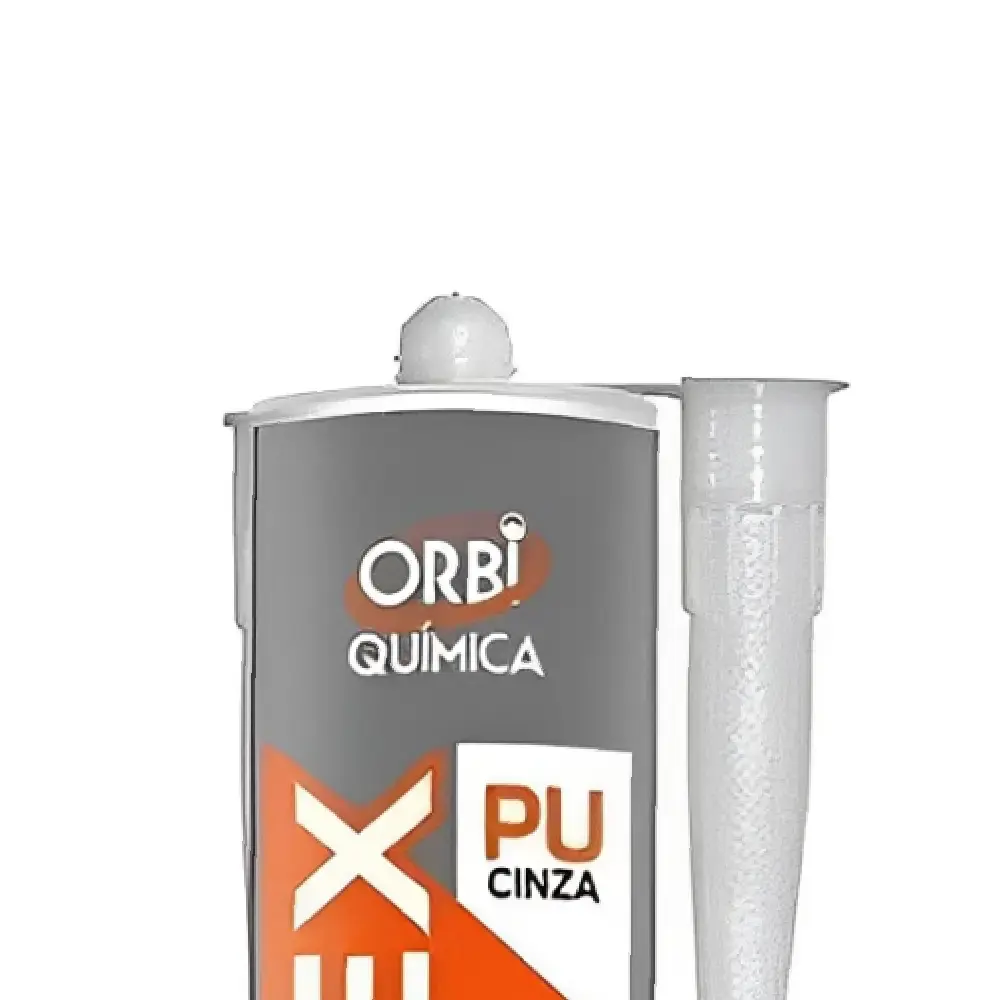Silicone uso geral PU 40 cinza 230ML 17792 Orbi — fotografia 4