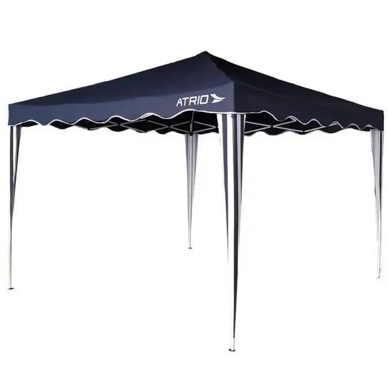 Tenda Gazebo Azul Atrio em Poliéster 3 x 3 Metros Dobrável ES363 MULTILASER — fotografia de referência