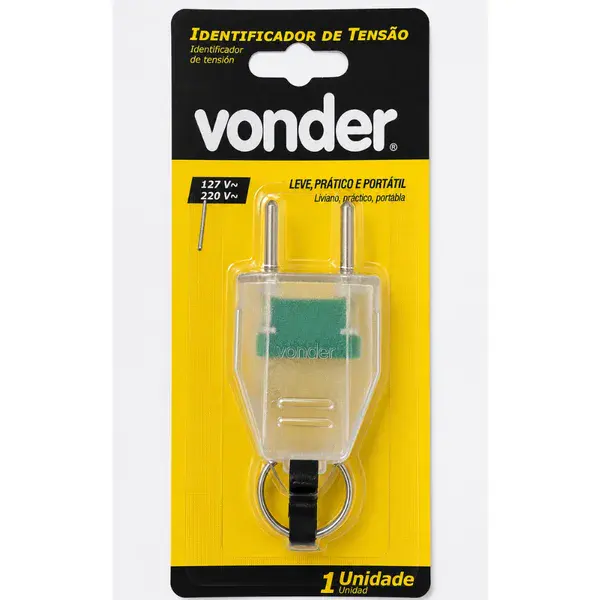 Identificador de tensao 127V/220V - Vonder — fotografia de referência