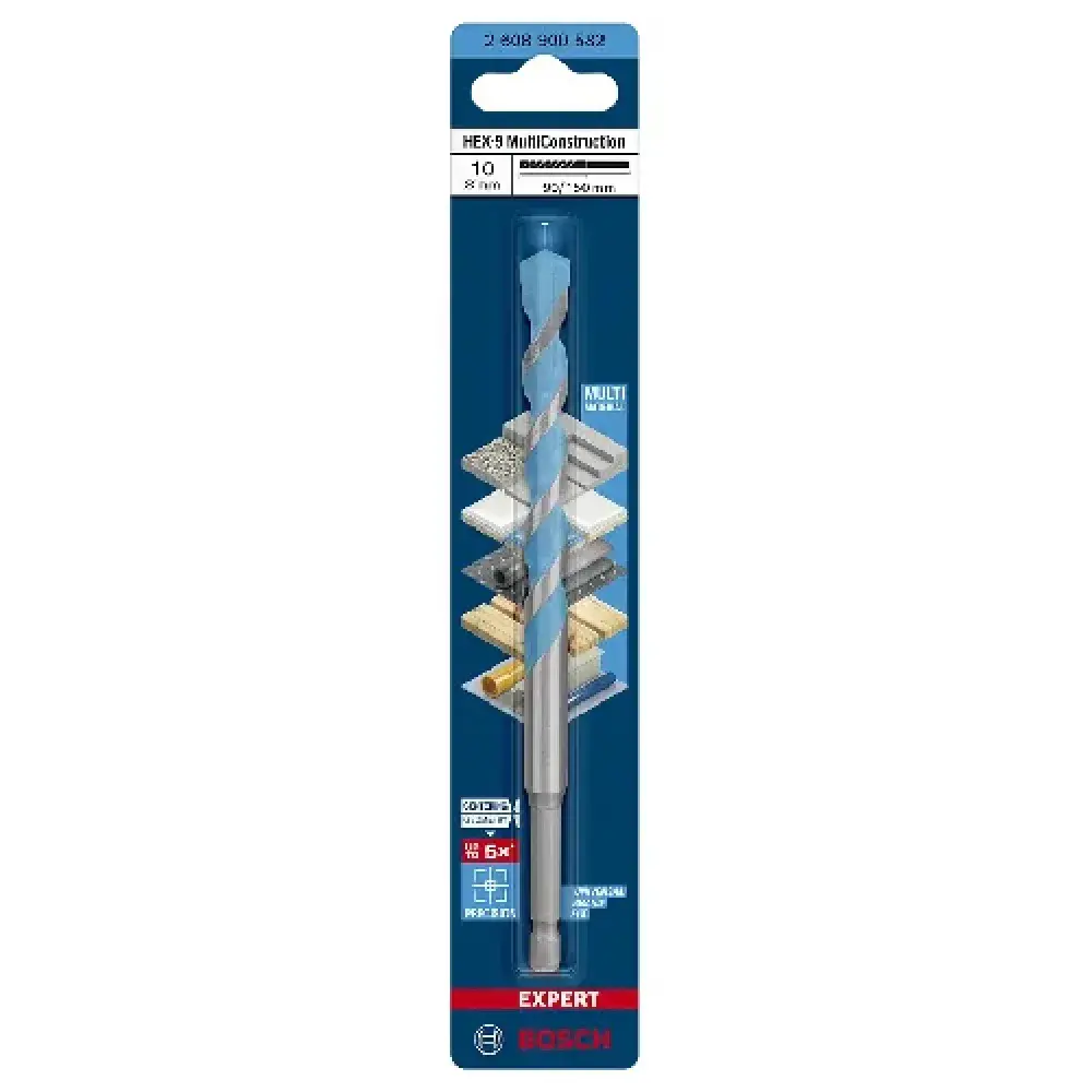 Broca HEX-9 10X90X150 multiconstruction Bosch — fotografia 10