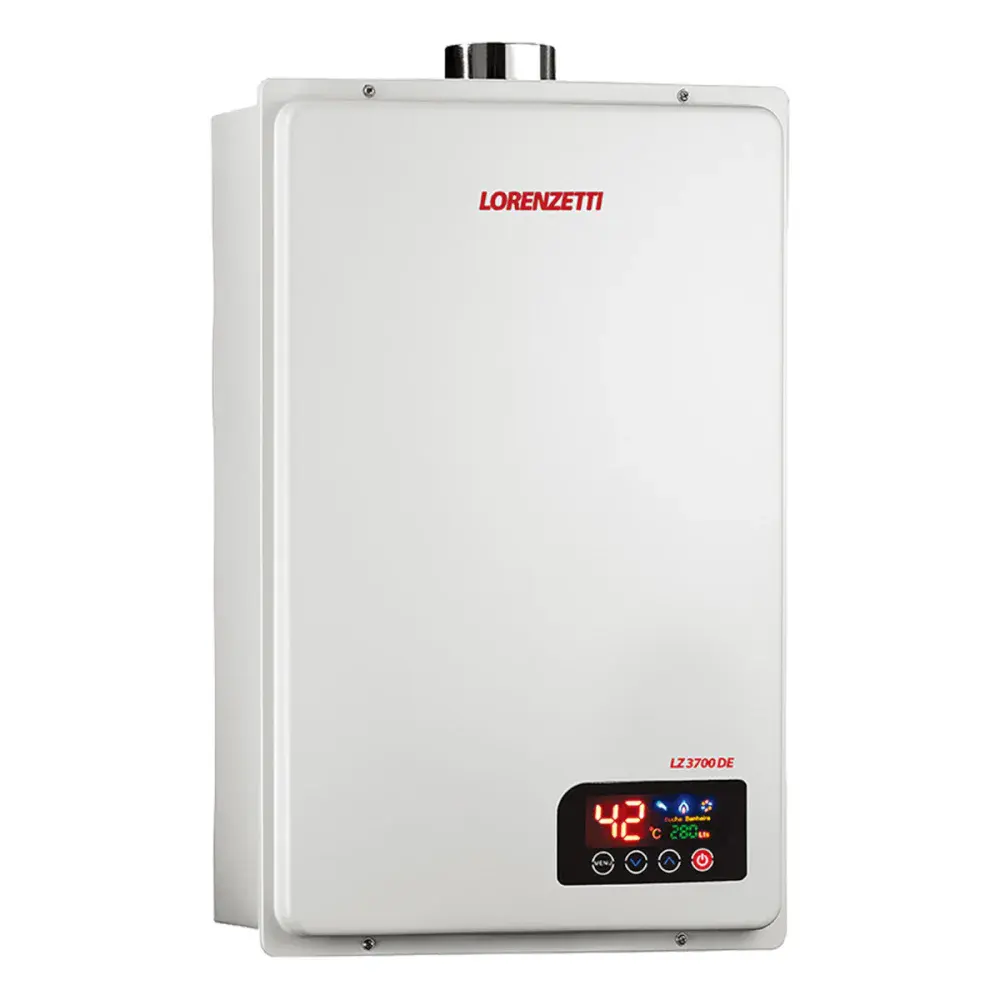 Aquecedor de água a gás LZ3700DE gn lorenzetti duchas