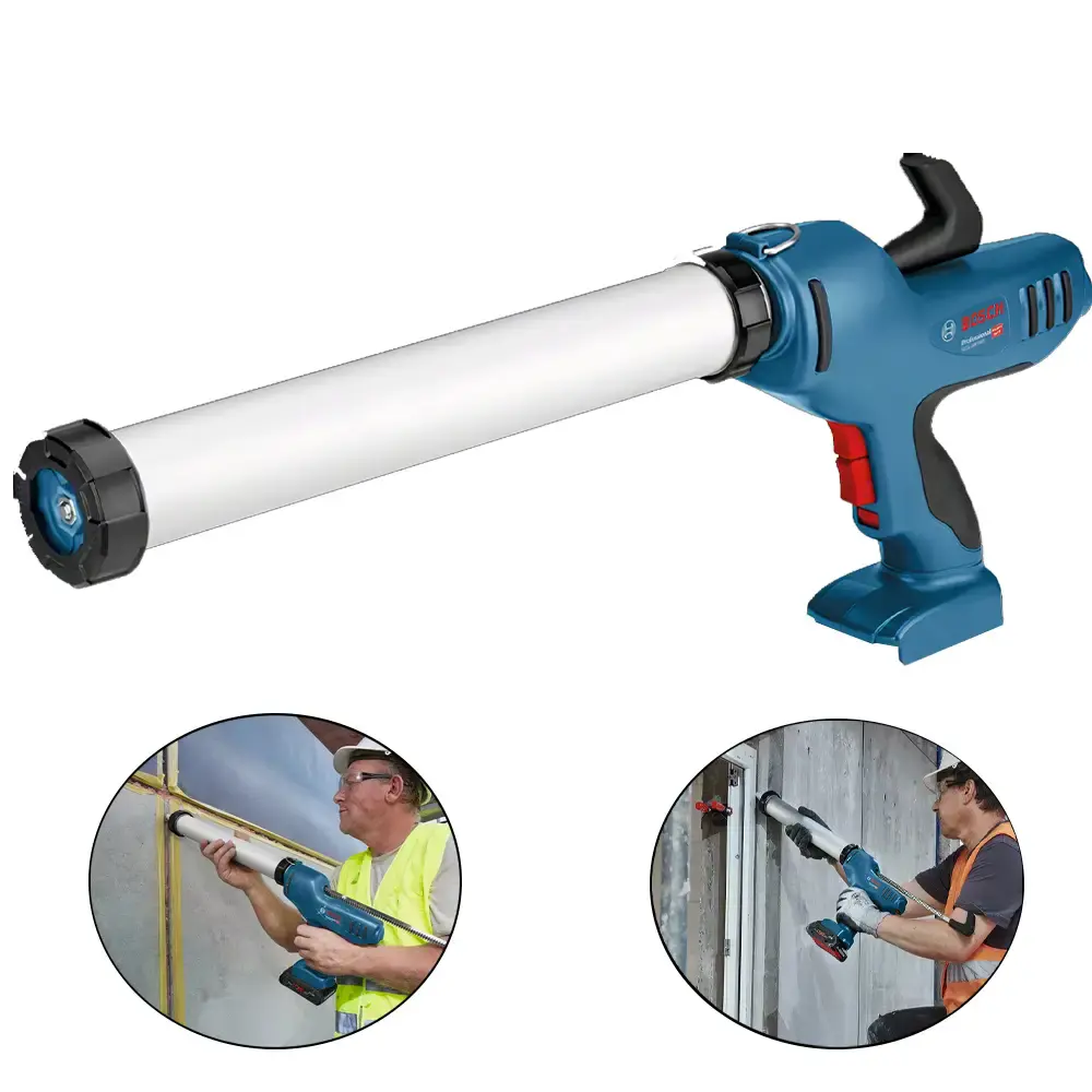 Pistola de silicone calafetagem à bateria 18V sem bateria e sem carregador GCG 18V-600 Bosch — fotografia de referência