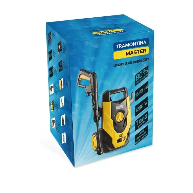 Lavadora de alta pressão 1200W 1500 PSI Tramontina 220 V — fotografia 4