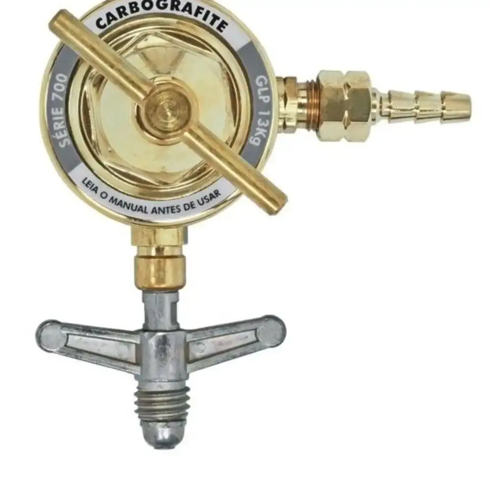 Regulador de pressão GLP 13KG 010454110 Carbografite — fotografia 5