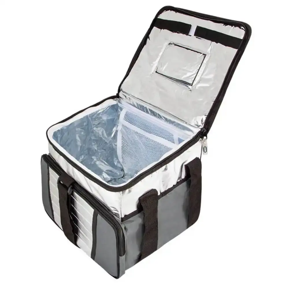 Bolsa térmica 24 litros com divisória 003621 Mor — fotografia 9
