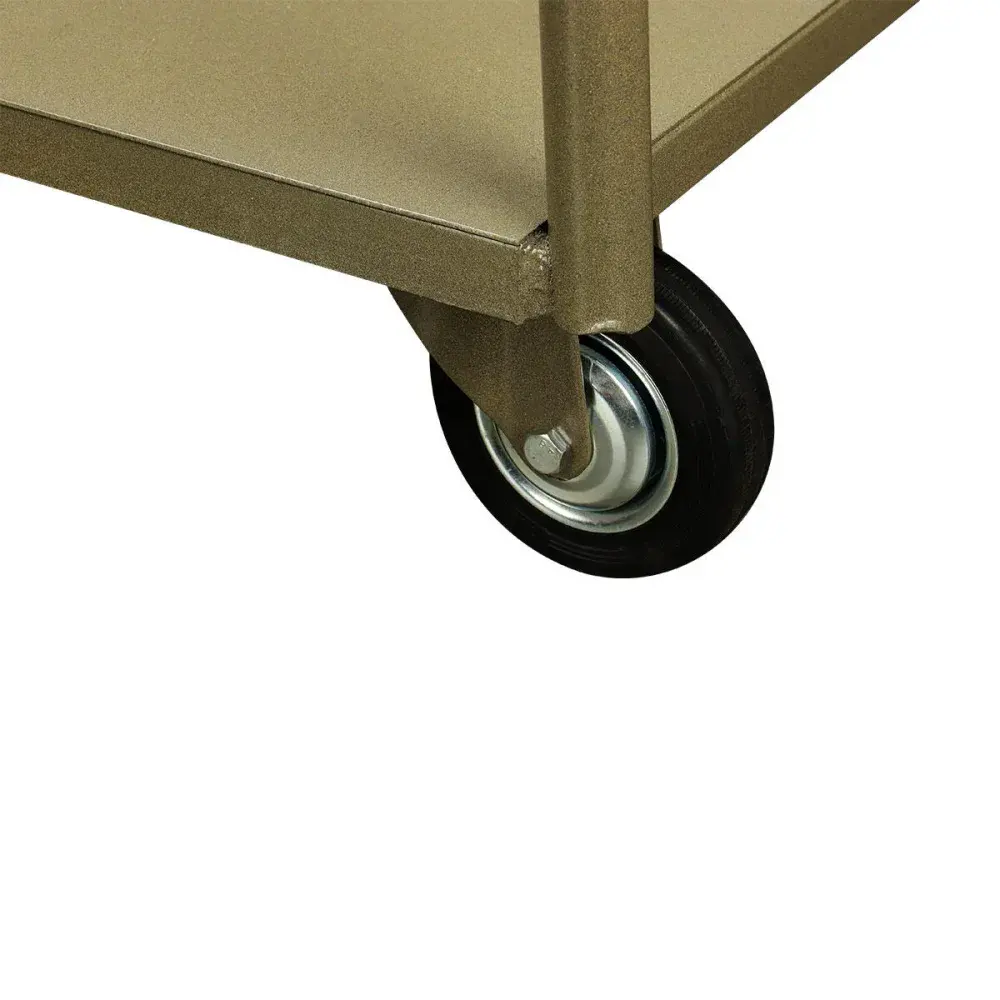 Carro plataforma aço 800X600MM 250KG com uma aba fixa Bumafer — fotografia 5
