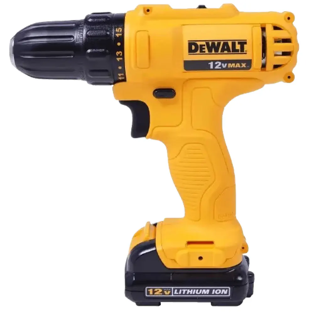 Parafusadeira furadeira bateria 12 v DCD700LC1 Dewalt — fotografia 11