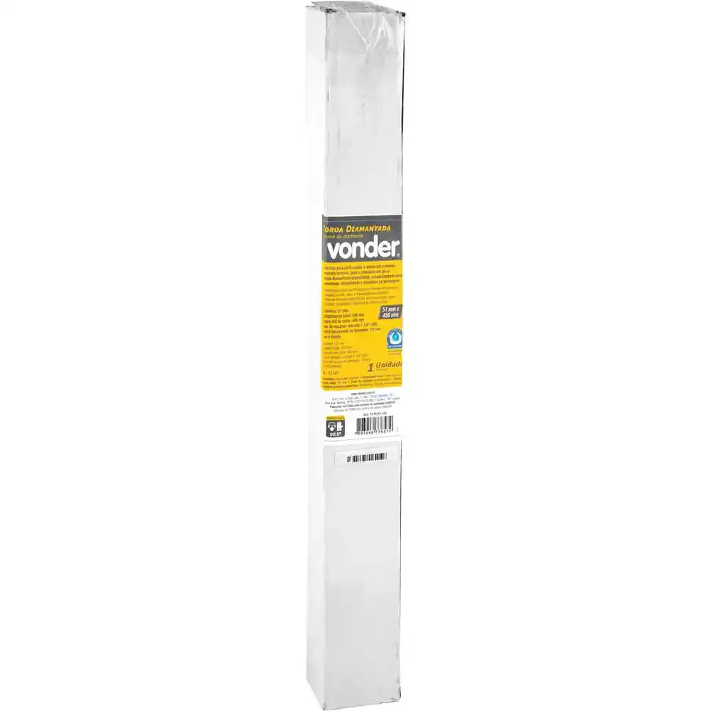 Coroa Diamantada 51mm x 450mm VONDER — fotografia 3
