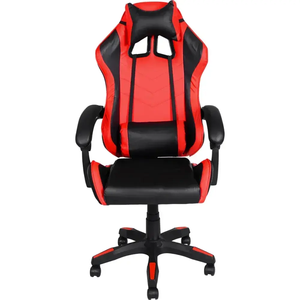 Cadeira gamer vermelha e preta 120KG Kala — fotografia 4