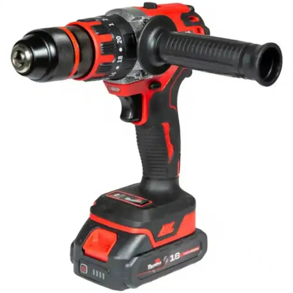 Furadeira de impacto 1/2 POL 18V com bateria e carregador bivolt 800-102M Toyama