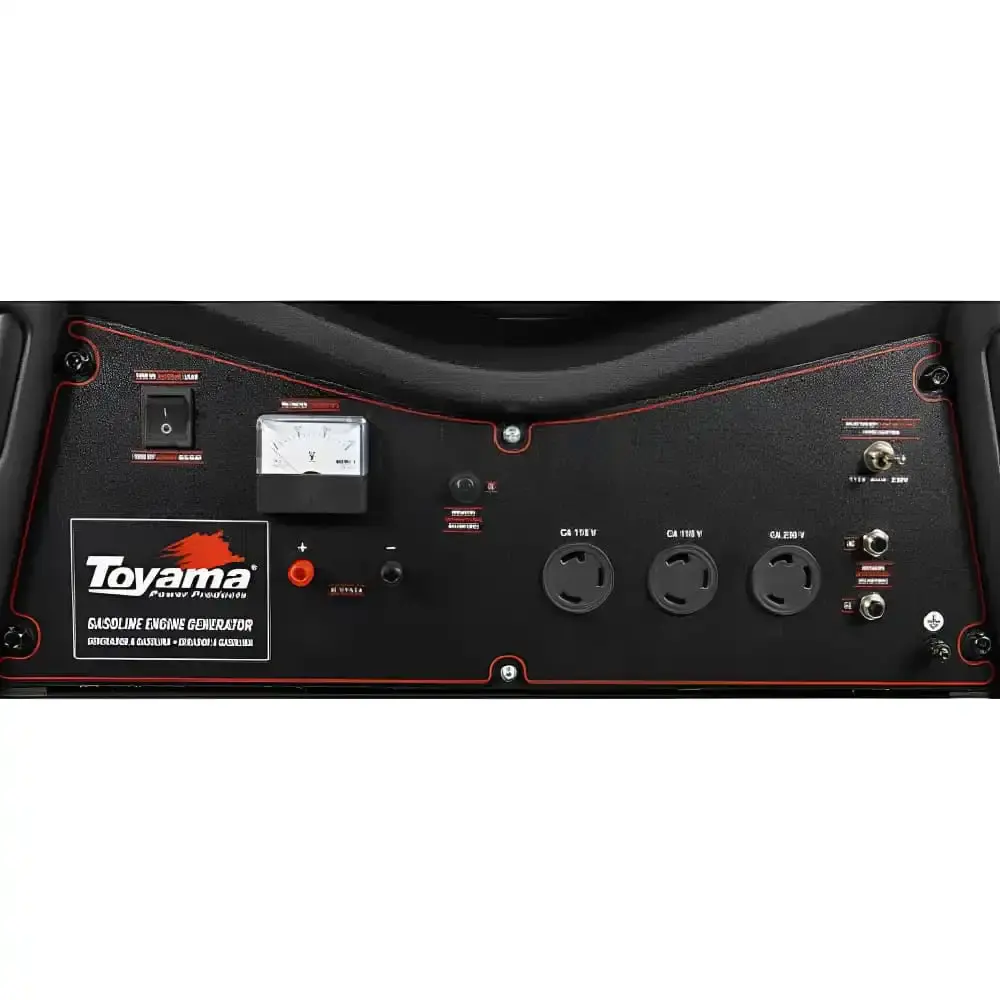Gerador energia gasolina 3,8KVA 201-049 bivolt AVR Toyama — fotografia 6