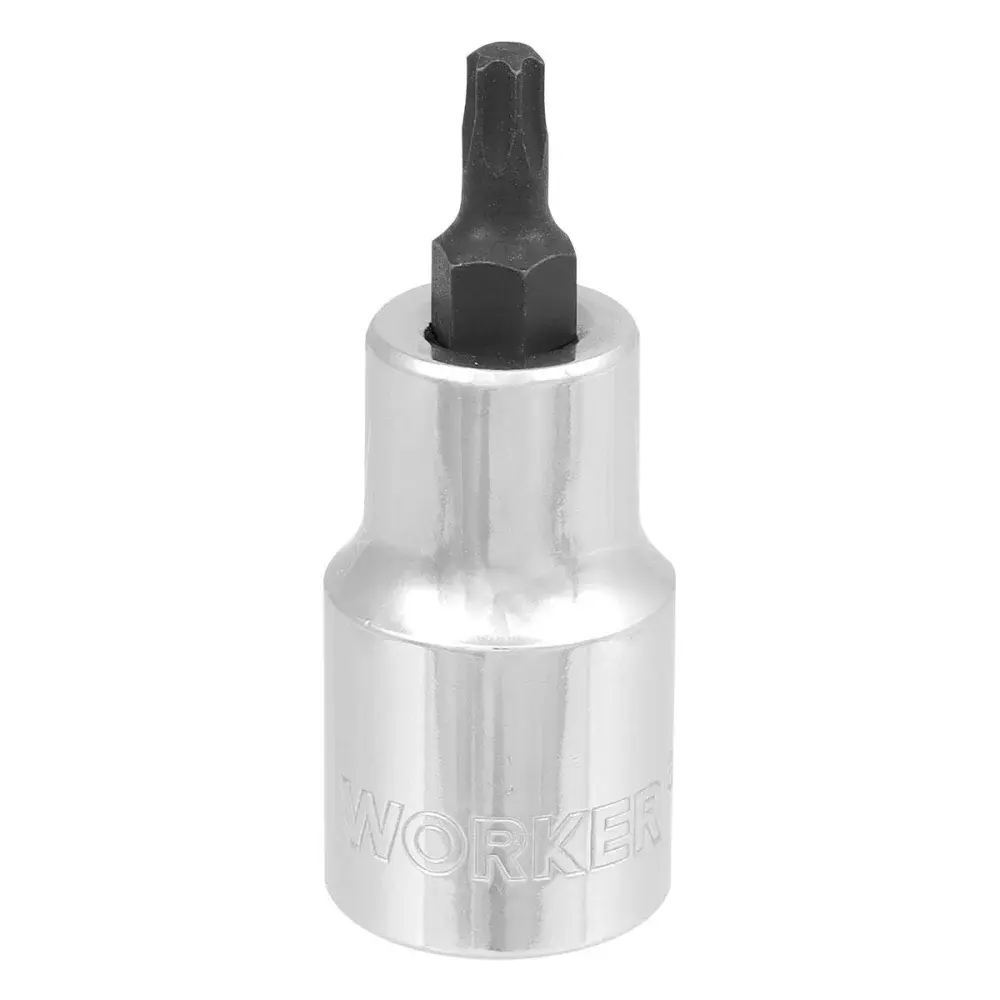 Chave soquete torx encaixe 1/2 T-27 402311 Worker — fotografia de referência