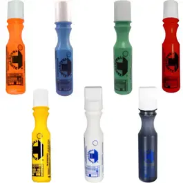 Kit com 6 marcadores industriais varias cores 3MM 60ML híbrido Baden — fotografia 2