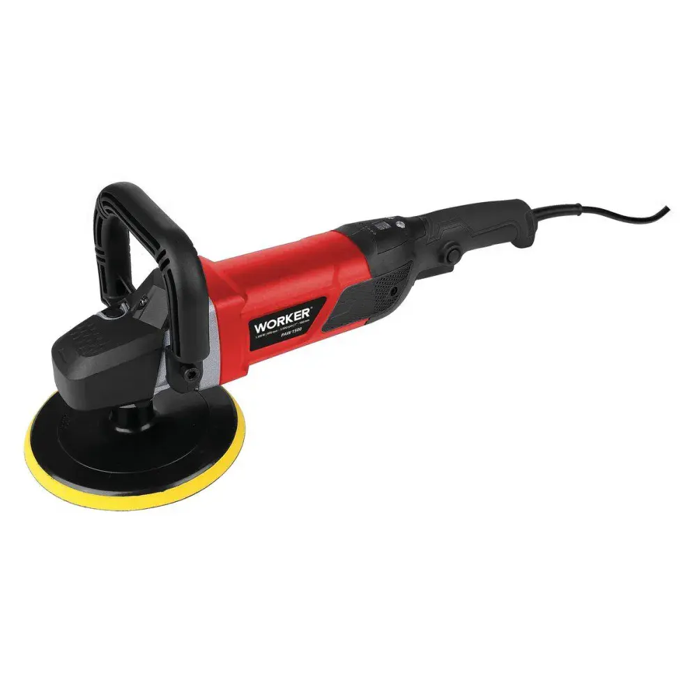 Politriz angular compacta 1500W Worker — fotografia de referência