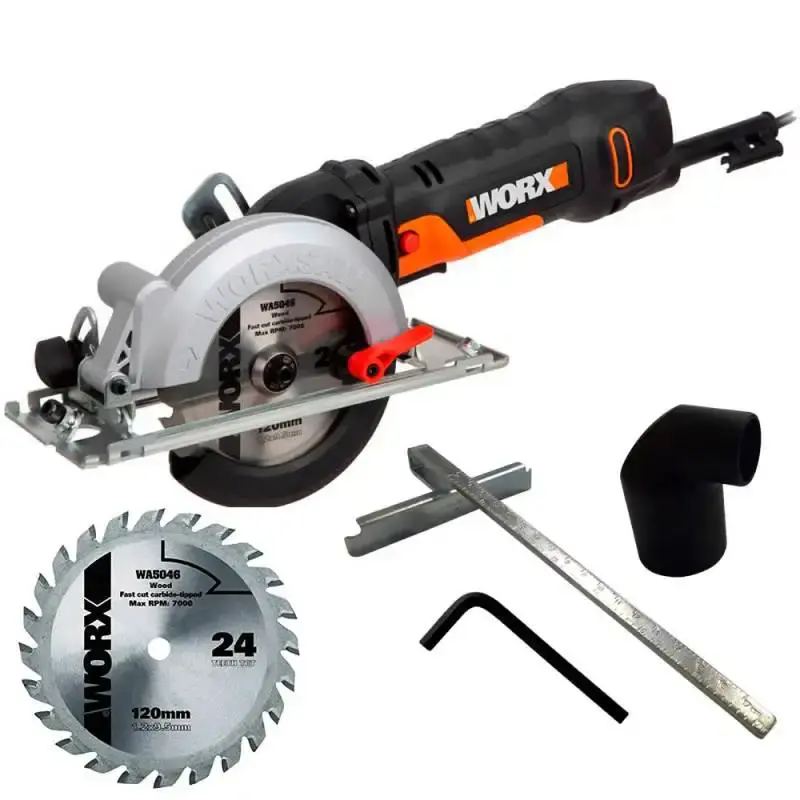 Serra circular 4.3/8 POL 500W corte 43 MM WX439 Worx 220 V — fotografia de referência