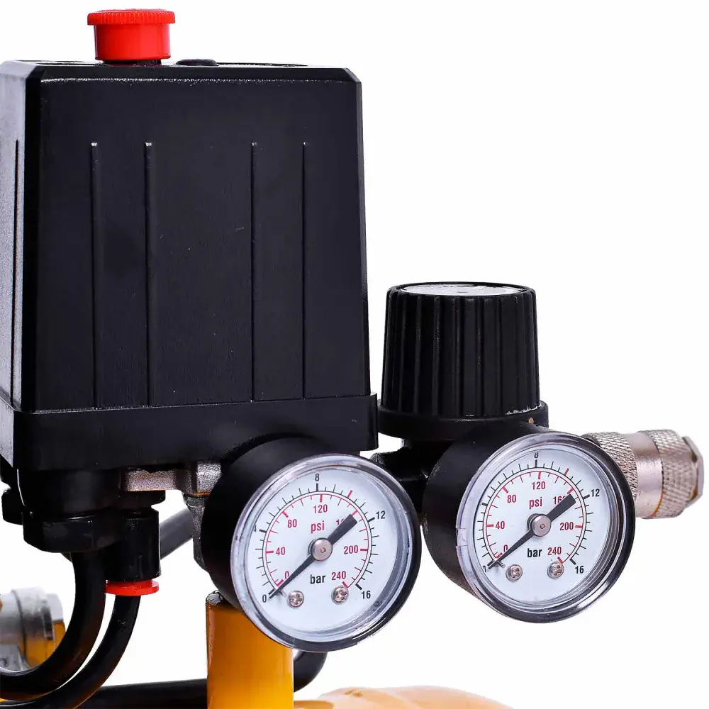 Moto compressor de ar motopress 2HP 8PCM 24L 220V Pressure — fotografia 5