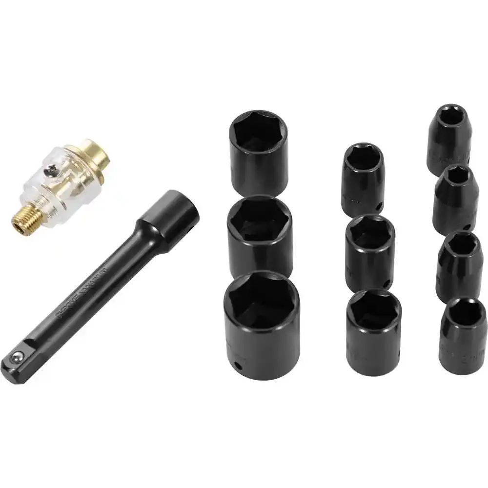Chave de impacto pneumática 339Nm 1/2 POL 12,7 mm CIV 012 VONDER — fotografia 5