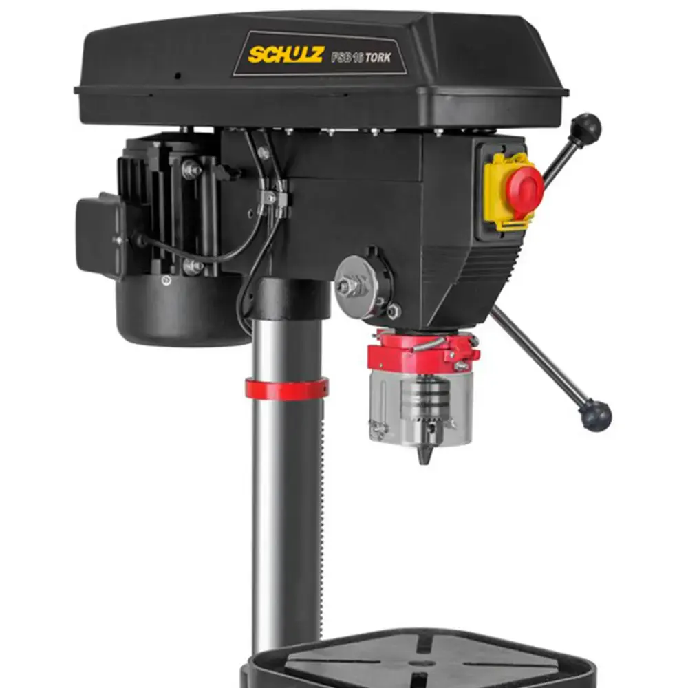 Furadeira de bancada 5/8 POL industrial completa FSB16 tork 912.0508-0 Schulz 110 V — fotografia 4