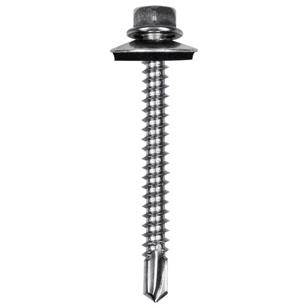 Parafuso ponta broca inox 5,5MMX1.1/2 300 peç Worker — fotografia 2