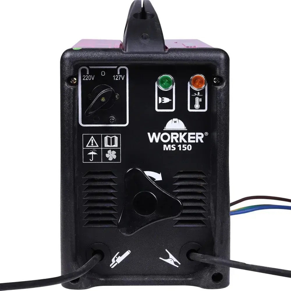 Transformador de solda bivolt MS150 Worker — fotografia 8