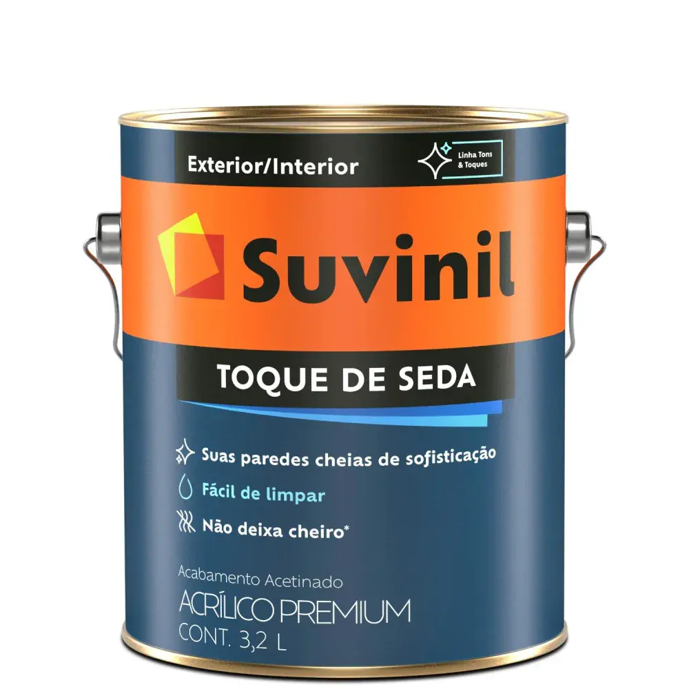 Acrílico toque seda acetinado base C2 3,2L suvinil Suvinil Selfcolor — fotografia de referência
