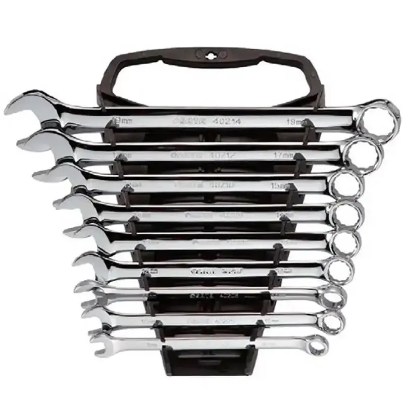 Jogo de chave combinada de 8 à 19 MM cromo vanadium kit com 9 peças ST09020SJ Sata — fotografia 2