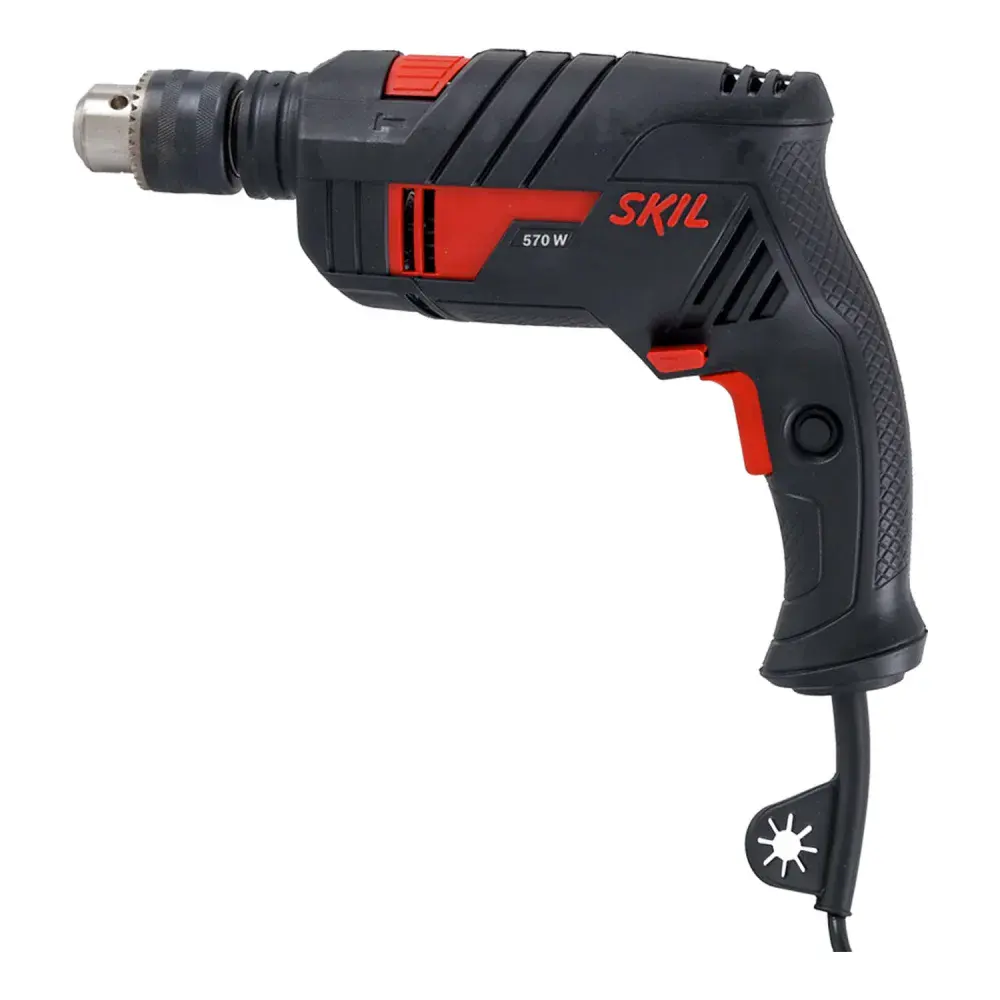 Furadeira de impacto com 14 brocas 1/2” 2800RPM 570W 220V Skil — fotografia 2
