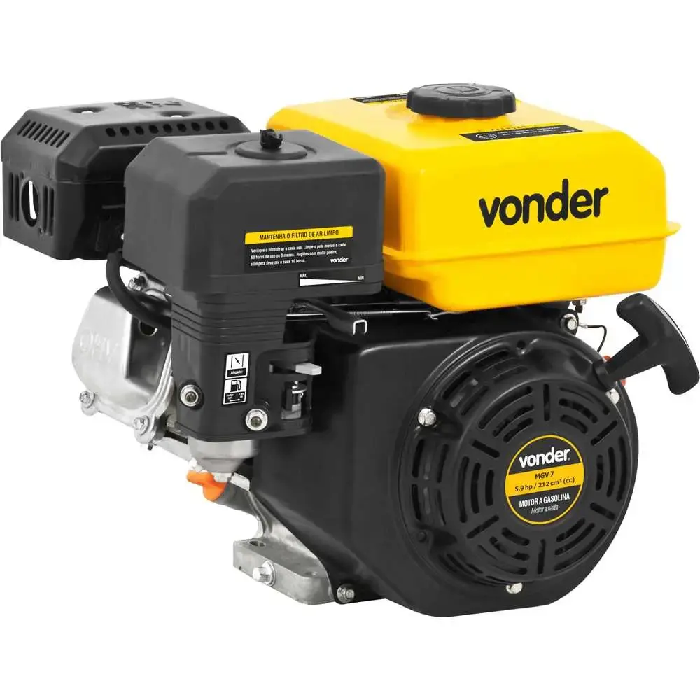Motor gasolina 7 HP 4 tempos partida manual MGV7 Vonder