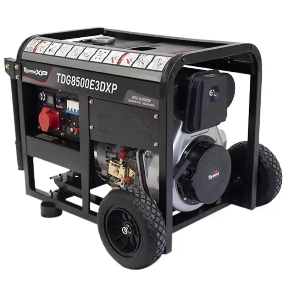 Gerador de energia à diesel 7.5 kva TDG8500E3DXP Toyama — fotografia de referência