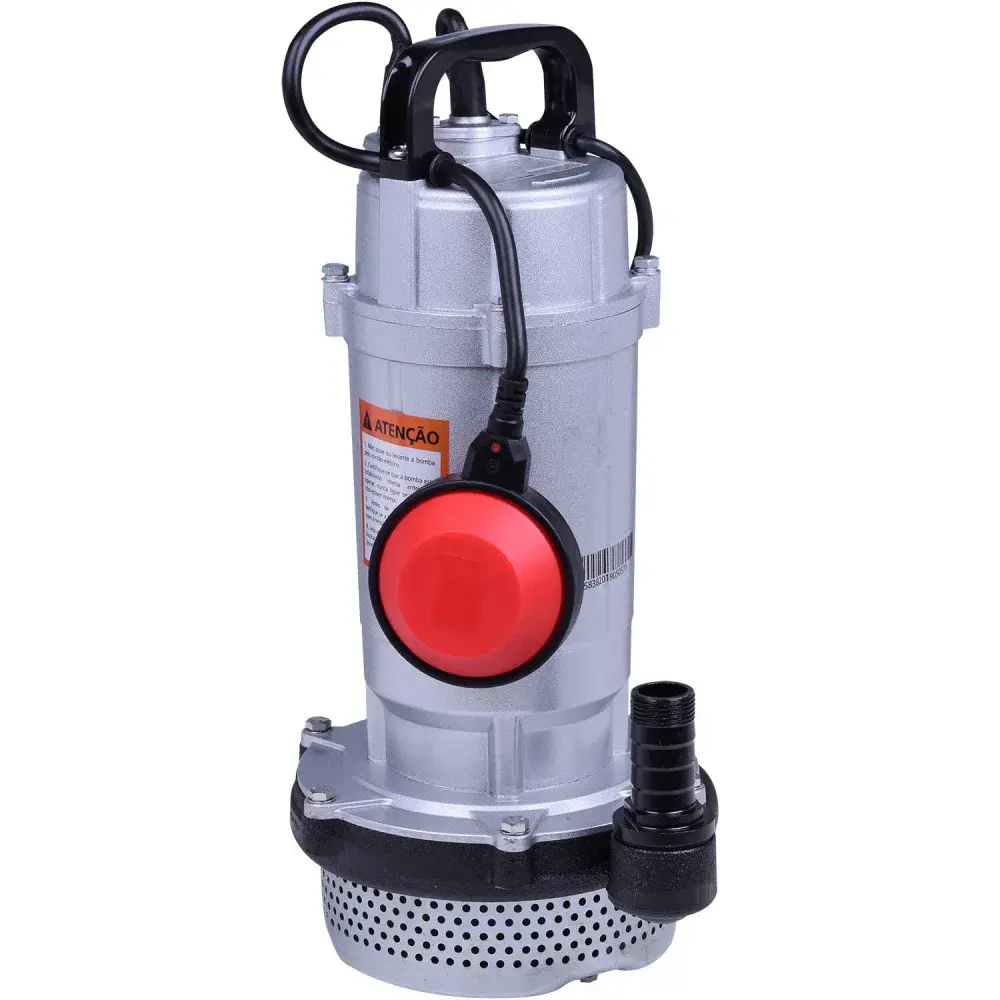 Bomba submersível alumínio 1/2HP 370W Worker — fotografia 4