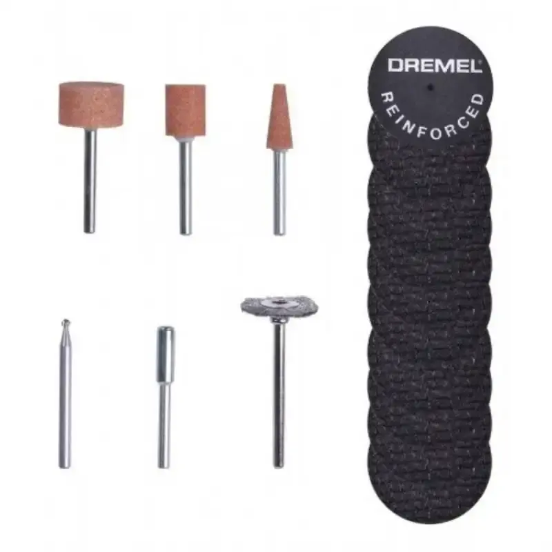 Kit de Acessórios para Mini Retífica Dremel com 16 Peças 734 p/ Metal DREMEL — fotografia 3