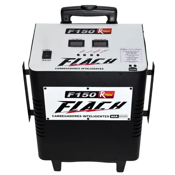 Carregador de baterias F150-12V/24V rnew - 60 ah - Flach — fotografia de referência
