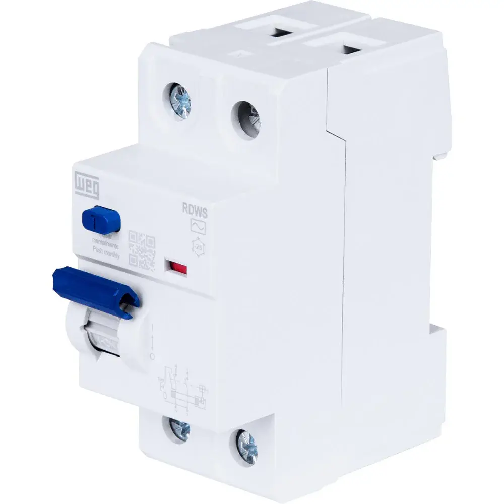 Interruptor dr rdw bipolar 25A 30MA WEG — fotografia de referência