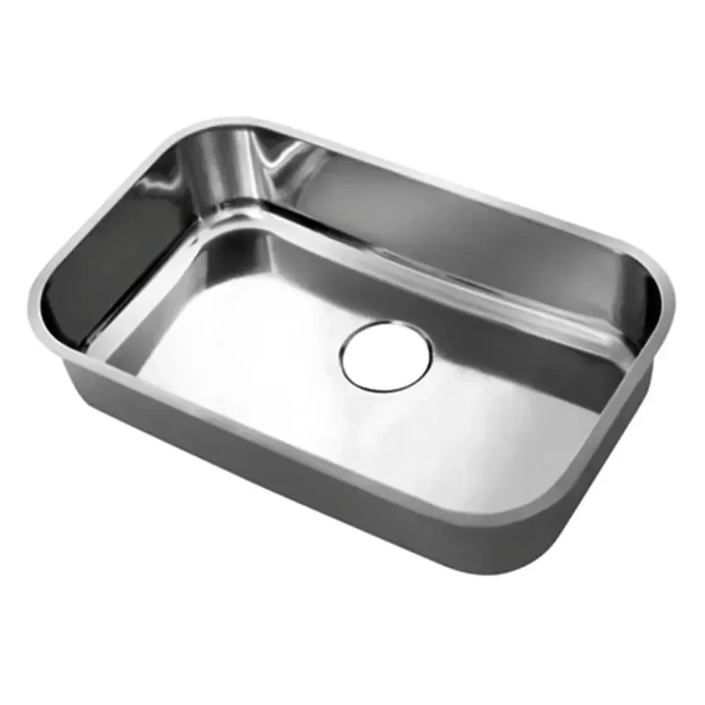Cuba riva inox brilho 14,5CM sem válvula 56X34 docol Docol Inox — fotografia 2