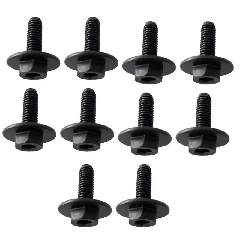 Parafuso Sextavado Rosca Esquerda Original p/ Serra Mármore 266510-9 Kit 10 Peças MAKITA — fotografia de referência