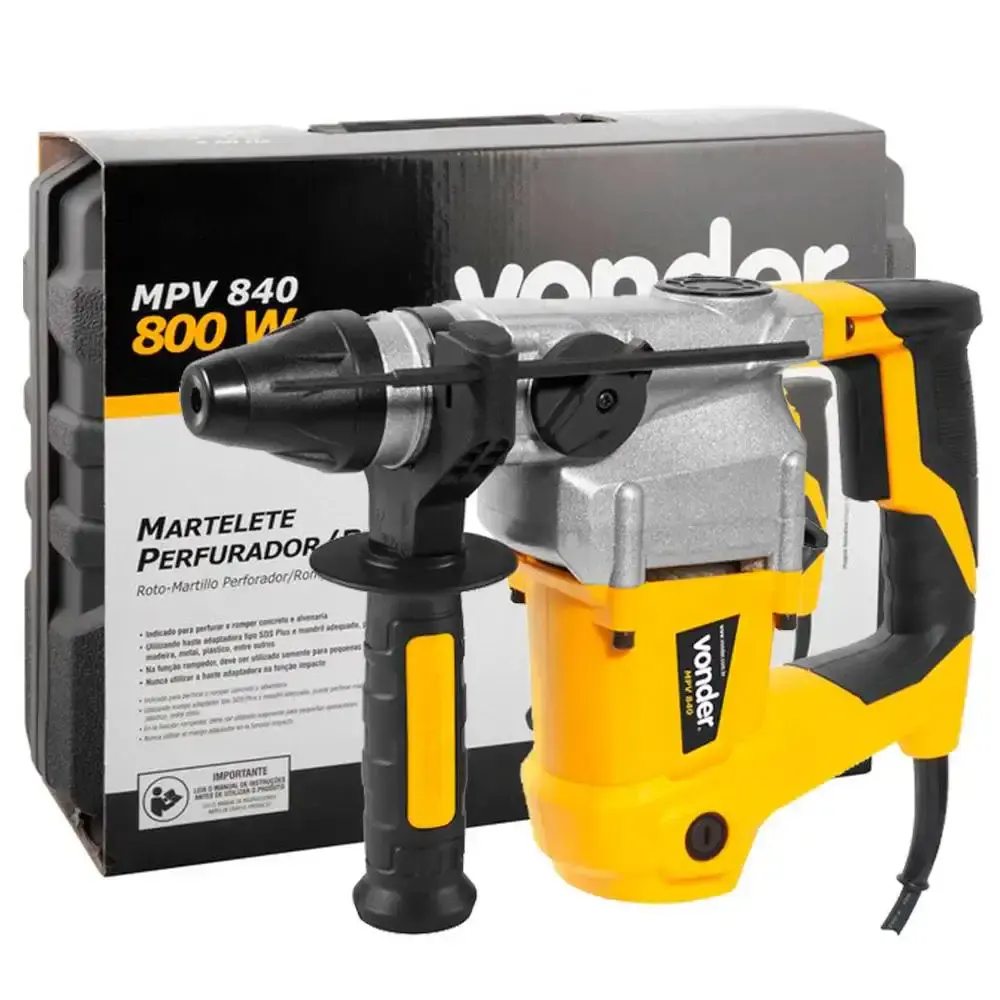 Martelete perfurador rompedor plus 800W plus Vonder — fotografia 5