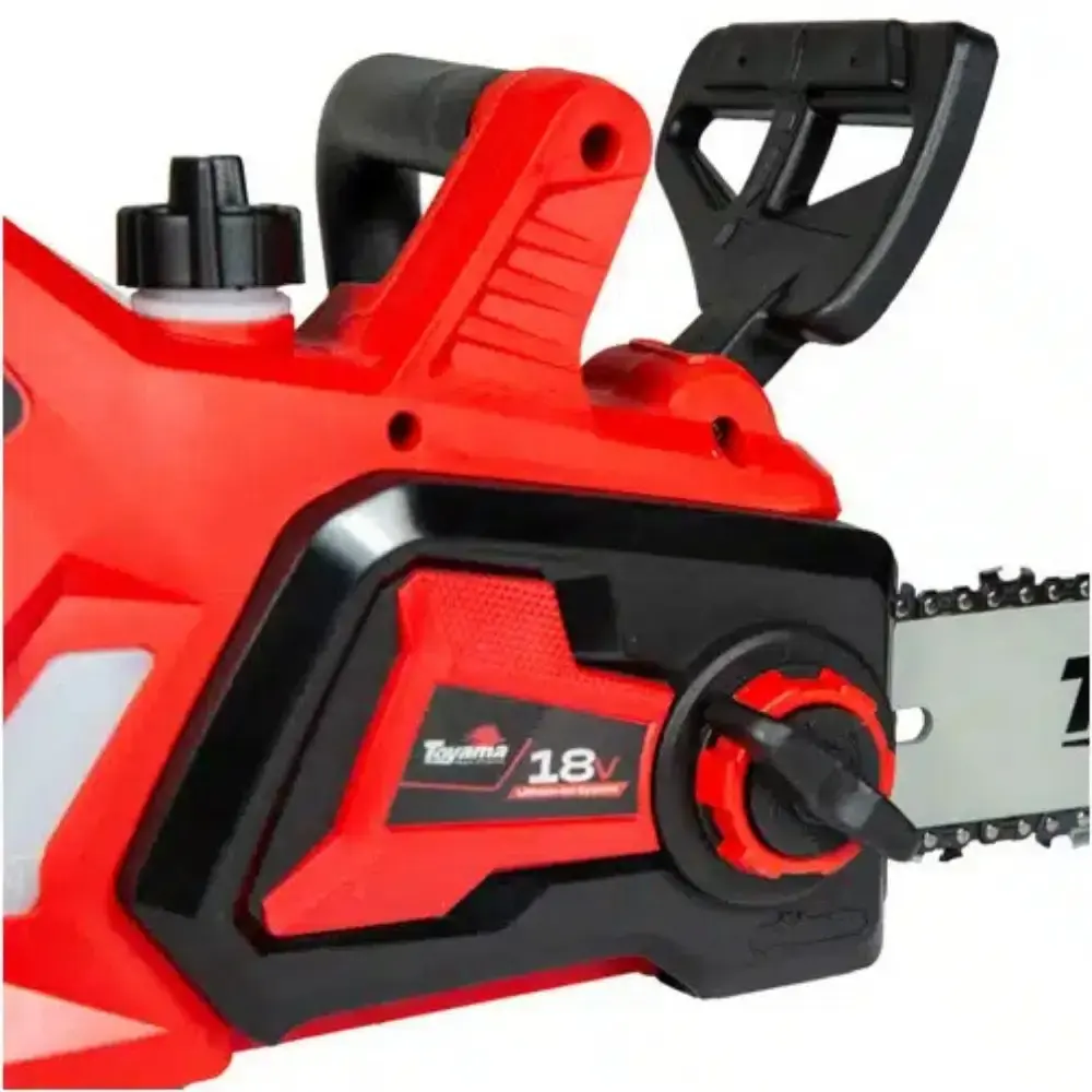Motosserra sabre 10POL 18V sem bateria e carregador Toyama — fotografia 7