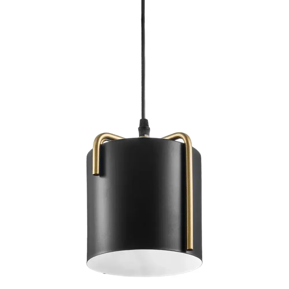 Luminária pendente minuo preto e dourado Kala — fotografia 3