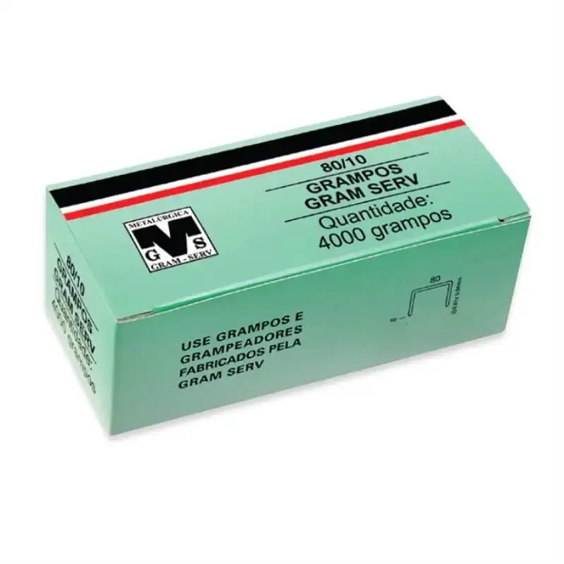 Grampo 80/10 PCW para grampeador tapeceiro Rocama — fotografia 3
