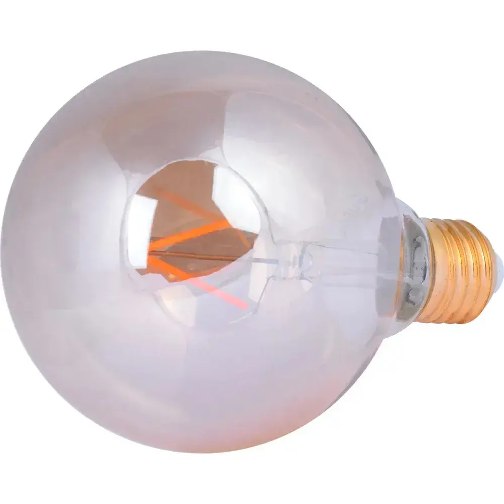Lâmpada led filamento vintage globo G95 bivolt Liege — fotografia 7