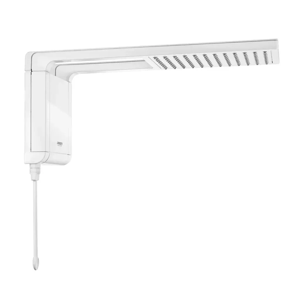 Chuveiro acqua storm ultra 5500W 127V branco da lorenzetti Lorenzetti Duchas — fotografia 4