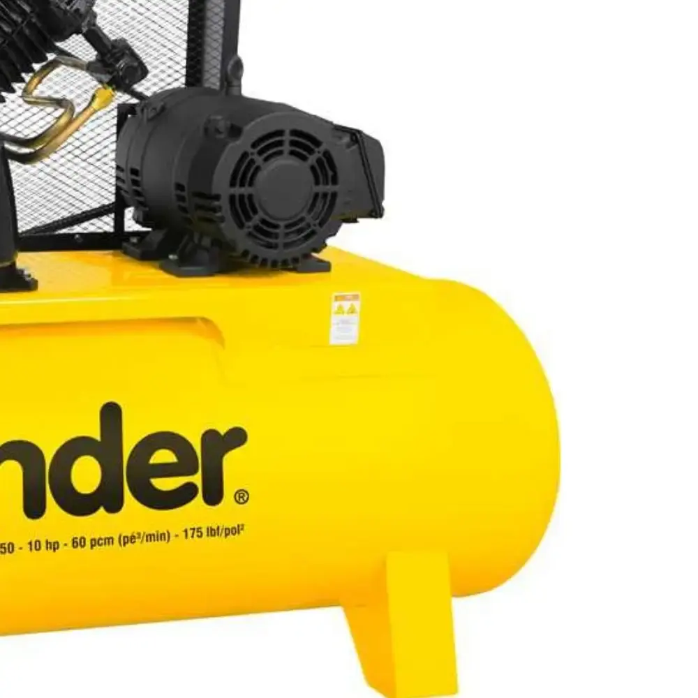 Compressor de ar 310 litros 15,0CV trifásico VDCSL-60/350 Vonder — fotografia 5