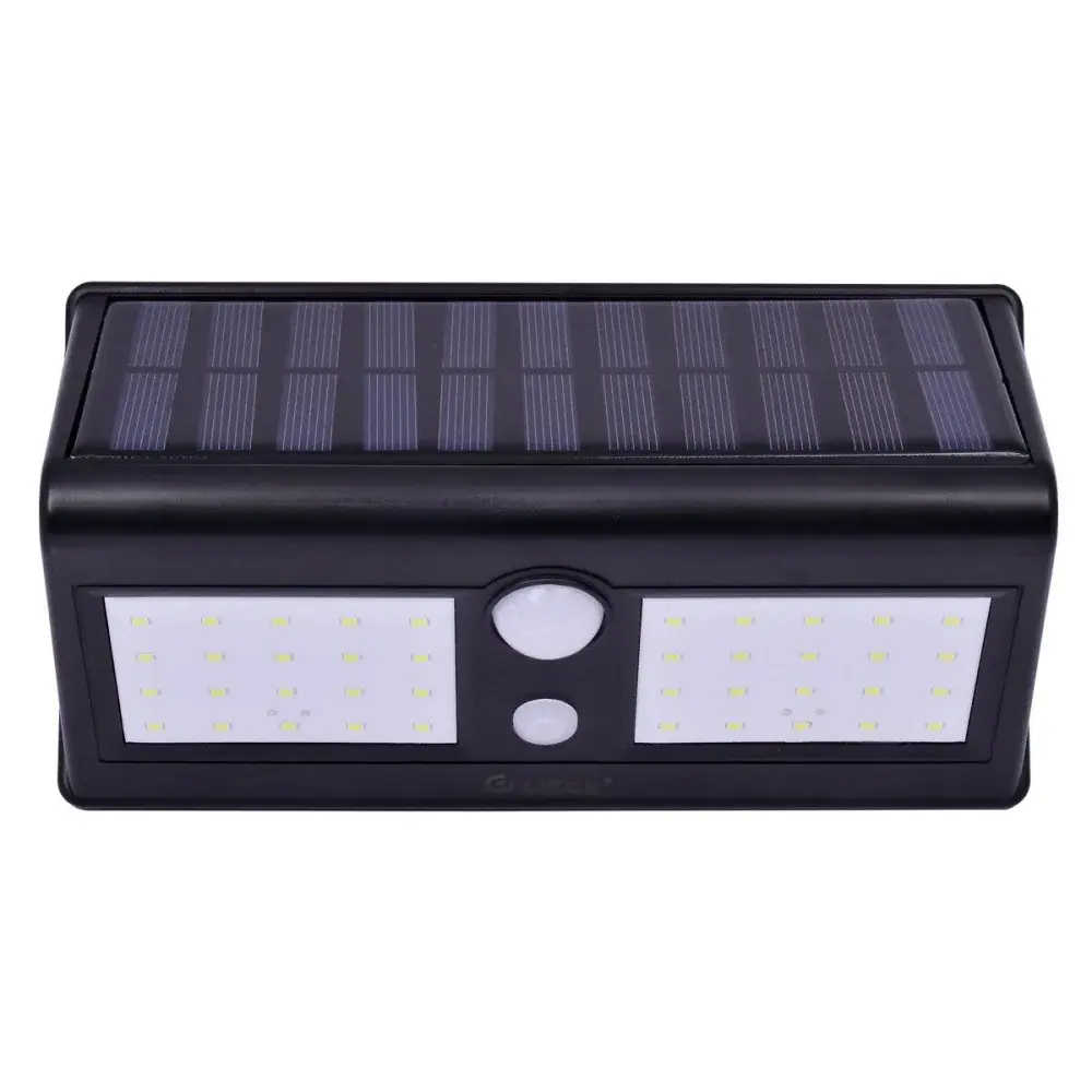 Luminária solar de parede com 40 leds Liege — fotografia de referência