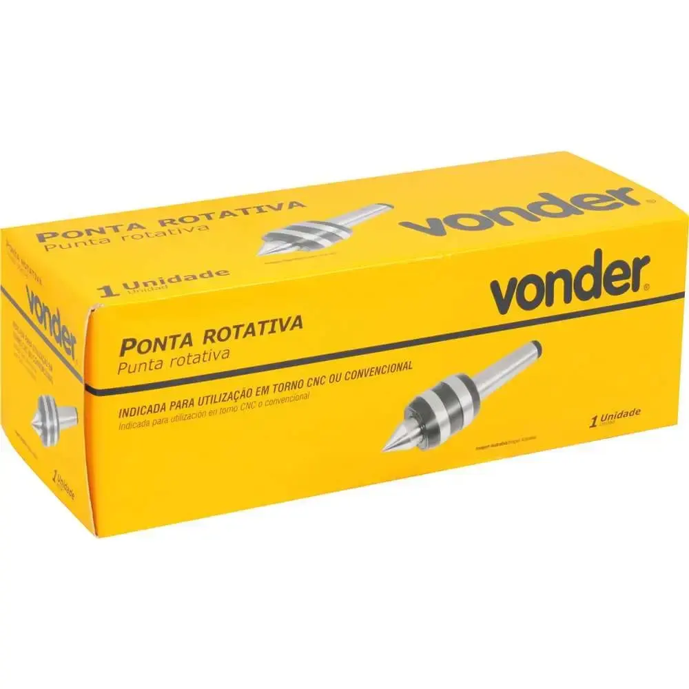 Ponta rotativa CM3 250KG 6000RPM Vonder — fotografia 3