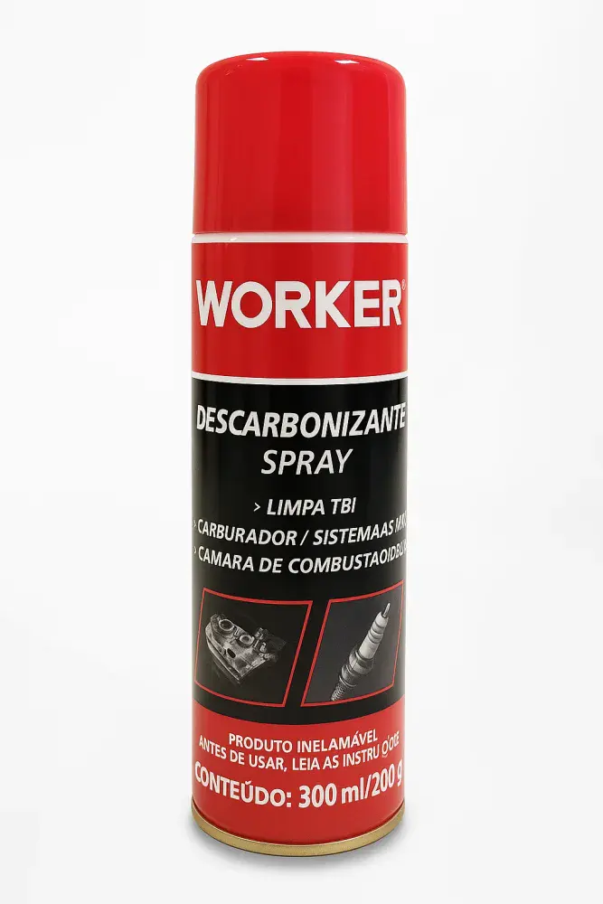 Descarbonizante spray 300ML 200G Worker — fotografia de referência