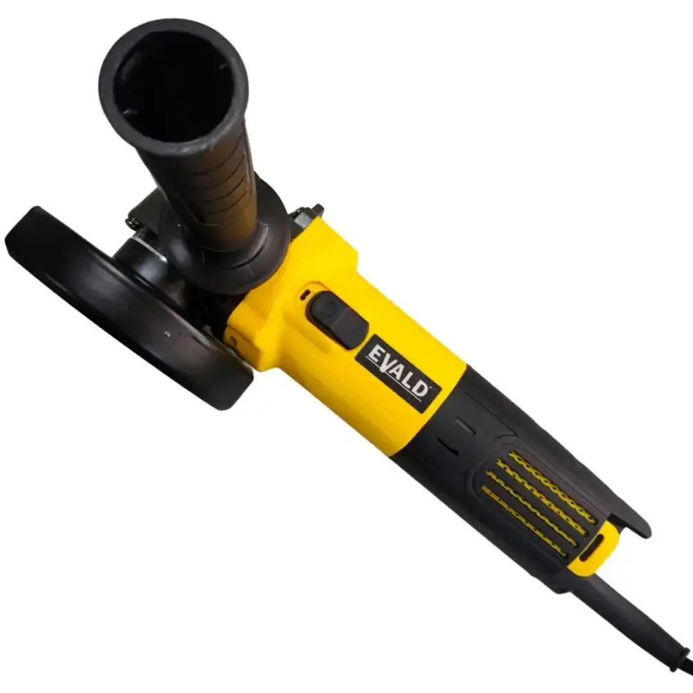 Esmerilhadeira angular 4,1/2POL 850W EV850 127V Evald com repuxadeira elétrica 60HZ 2200E 220V V8 — fotografia 5
