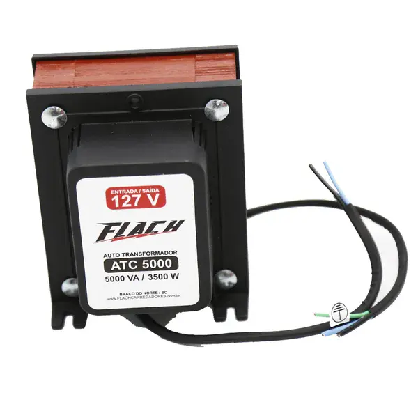 Auto transformador convencional 110/220V ATC5000 - Flach — fotografia de referência