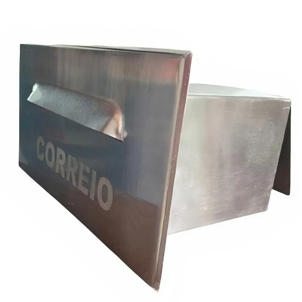 Caixa de Correios em Inox 47X31 cm MP00080 EVALD — fotografia de referência